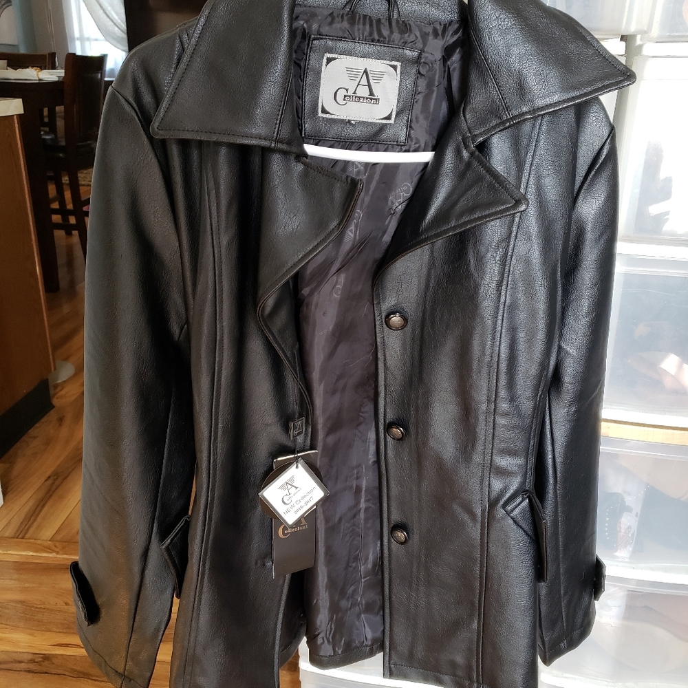 Leather jacket